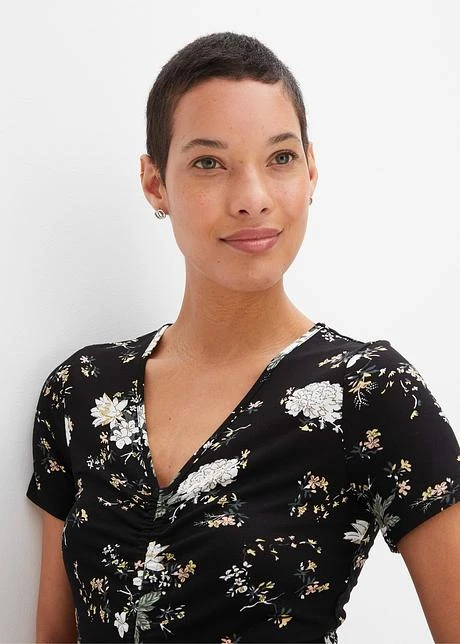 T-shirt Imprimé Avec Fronces 7 T-shirt Imprimé Avec Fronces - Afbeelding 5