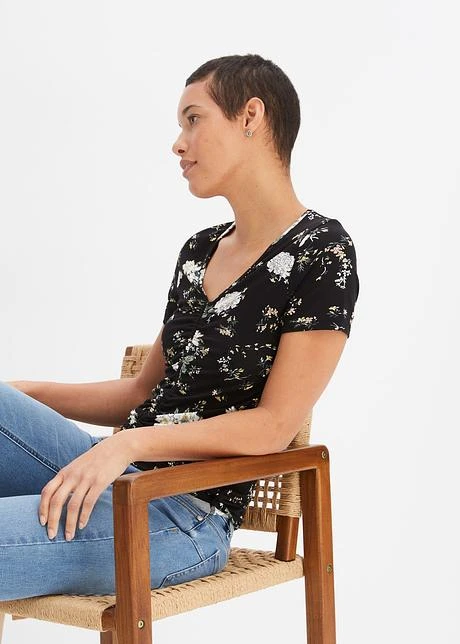 T-shirt Imprimé Avec Fronces 9 T-shirt Imprimé Avec Fronces - Afbeelding 7