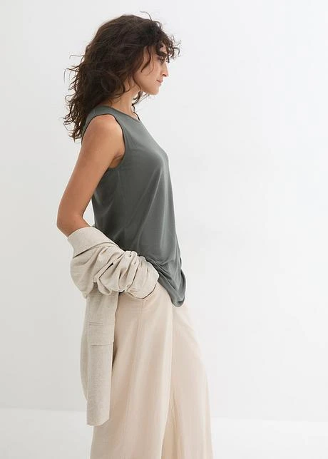 Lot De 2 Débardeurs Longs En Viscose 9 Lot De 2 Débardeurs Longs En Viscose - Afbeelding 7