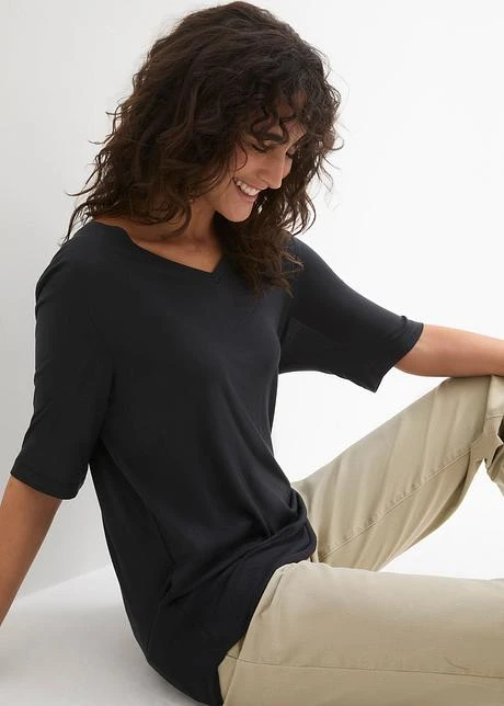 Lot De 2 T-shirts En Viscose 7 Lot De 2 T-shirts En Viscose - Afbeelding 5