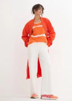 T-shirt Coton Avec Imprimé Batik, Manches 1/2 -Venus Mode Winkel 24027286 9V8npVRI