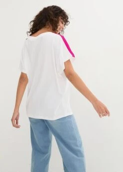 T-shirt à Manches Volantées Et Galon Fluo 12 T-shirt à Manches Volantées Et Galon Fluo -Venus Mode Winkel 24027313 YOn01glW