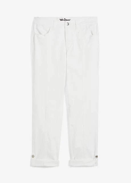 Jean Straight, Taille Moyenne, Retroussable 3 Jean Straight, Taille Moyenne, Retroussable