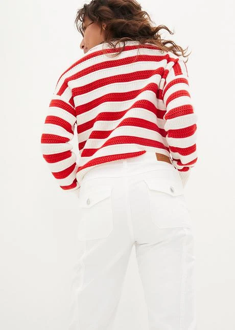 Jean Straight, Taille Moyenne, Retroussable 8 Jean Straight, Taille Moyenne, Retroussable - Afbeelding 6