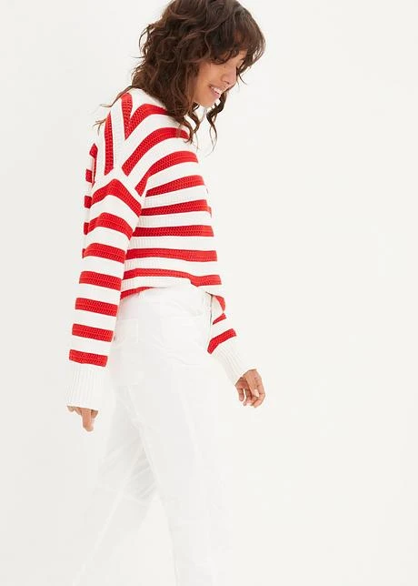 Jean Straight, Taille Moyenne, Retroussable 9 Jean Straight, Taille Moyenne, Retroussable - Afbeelding 7