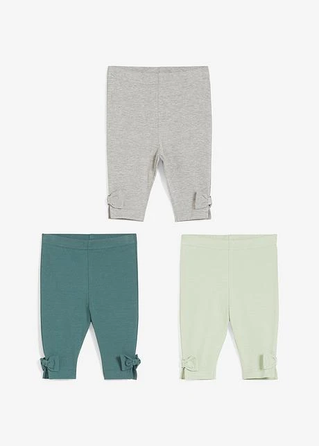 Lot De 3 Leggings Bébé Avec Coton 5 Lot De 3 Leggings Bébé Avec Coton - Afbeelding 3