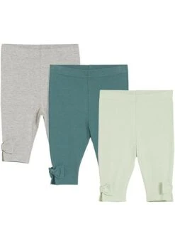 Lot De 3 Leggings Bébé Avec Coton