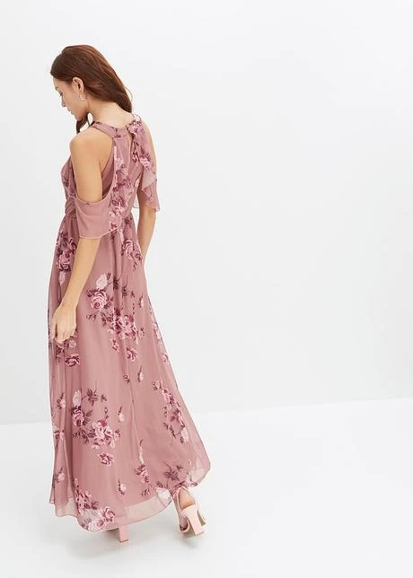 Robe Longue En Mesh Imprimée 5 Robe Longue En Mesh Imprimée - Afbeelding 3