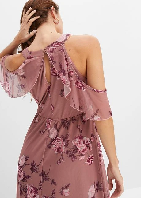 Robe Longue En Mesh Imprimée 8 Robe Longue En Mesh Imprimée - Afbeelding 6