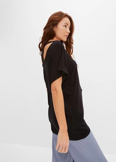 T-shirt Manches Chauve-souris à Dentelle 7 T-shirt Manches Chauve-souris à Dentelle - Afbeelding 5