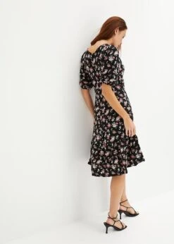 Robe En Jersey à Manches Bouffantes -Venus Mode Winkel 24031249 AQy8HUf8