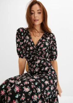 Robe En Jersey à Manches Bouffantes -Venus Mode Winkel 24031253 gCSzgxfu