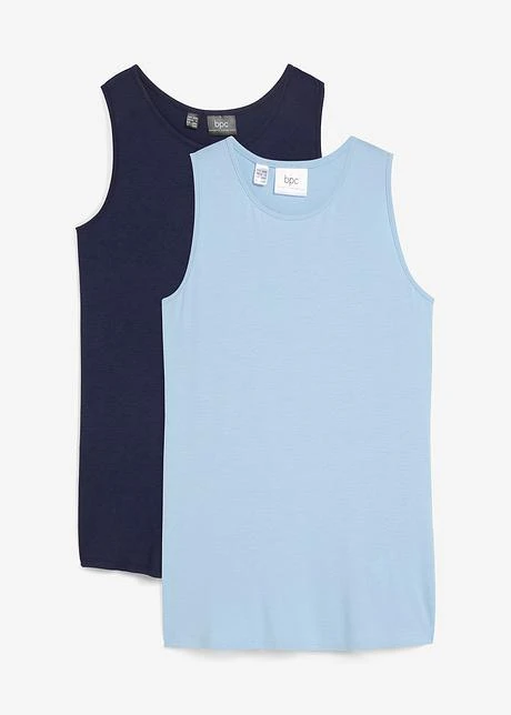 Lot De 2 Débardeurs Longs En Viscose 12 Lot De 2 Débardeurs Longs En Viscose - Afbeelding 10