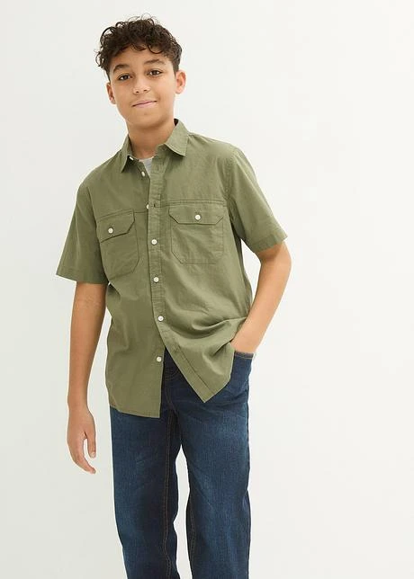 Chemise Manches Courtes Garçon 4 Chemise Manches Courtes Garçon - Afbeelding 2