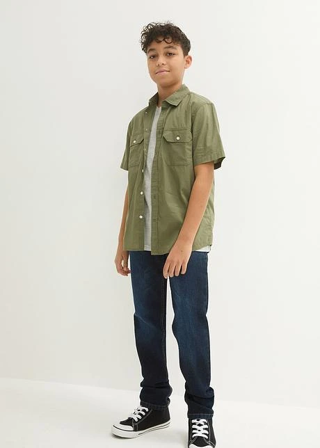 Chemise Manches Courtes Garçon 6 Chemise Manches Courtes Garçon - Afbeelding 4