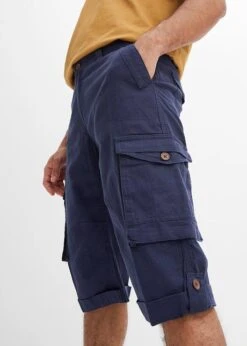 Bermuda Long Cargo Avec Lin -Venus Mode Winkel 24033315 i6Fmhapb