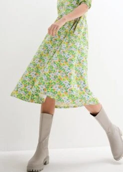 Robe Midi En Jersey De Coton Avec Poches Et Encolure Carrée Profonde 16 Robe Midi En Jersey De Coton Avec Poches Et Encolure Carrée Profonde -Venus Mode Winkel 24033399 XvrTIQ6H