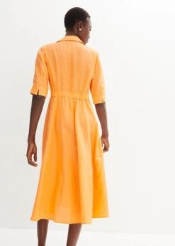 PREMIUM Robe-chemise 100 % Lin 13 PREMIUM Robe-chemise 100 % Lin -Venus Mode Winkel 24033474 bNJUASxI