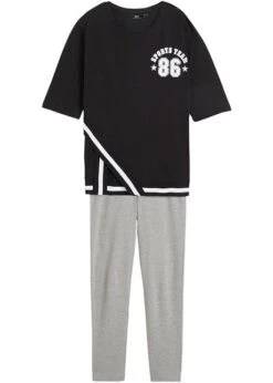 T-shirt Long Et Legging Fille (ens. 2 Pces) Avec Coton