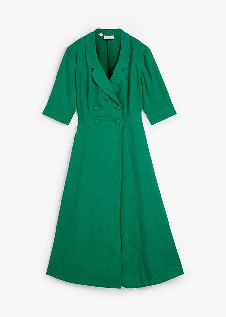 PREMIUM Robe-chemise 100 % Lin 11 PREMIUM Robe-chemise 100 % Lin - Afbeelding 9