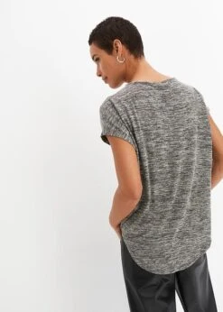 T-shirt Oversize à Fermeture Zippée 14 T-shirt Oversize à Fermeture Zippée -Venus Mode Winkel 24034823 nutymmsL