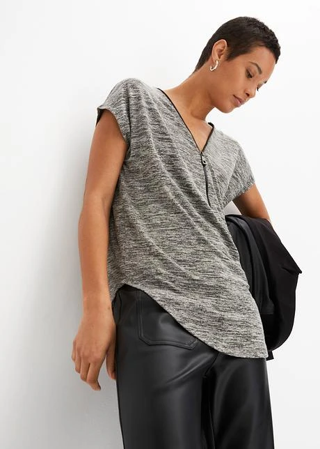 T-shirt Oversize à Fermeture Zippée 10 T-shirt Oversize à Fermeture Zippée - Afbeelding 8