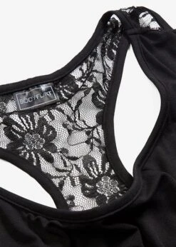 T-shirt Manches Chauve-souris à Dentelle 16 T-shirt Manches Chauve-souris à Dentelle -Venus Mode Winkel 24035036 Sc1HznF1