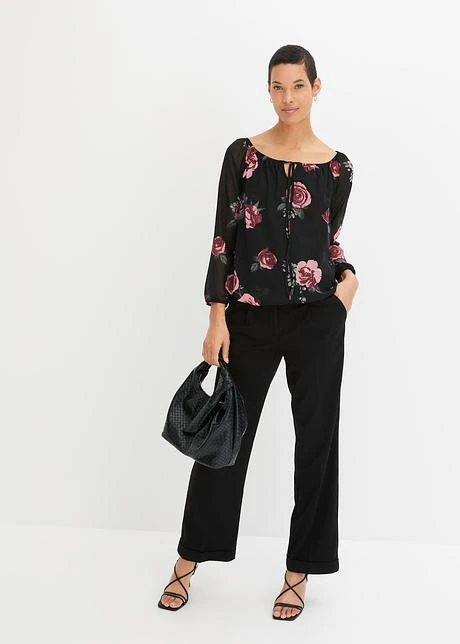 Chemisier Avec Cordon Coulissé 6 Chemisier Avec Cordon Coulissé - Afbeelding 4