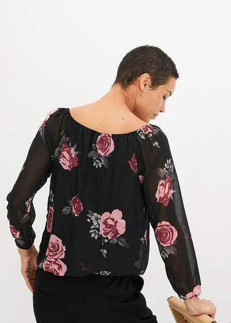 Chemisier Avec Cordon Coulissé 5 Chemisier Avec Cordon Coulissé - Afbeelding 3