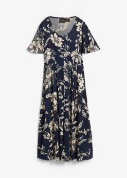 Robe Longue En Viscose Avec Fente Sur La Jupe -Venus Mode Winkel 24035517 4kltuXdZ