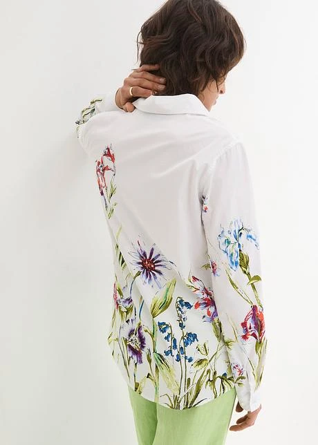 Chemisier à Imprimé Floral 5 Chemisier à Imprimé Floral - Afbeelding 3