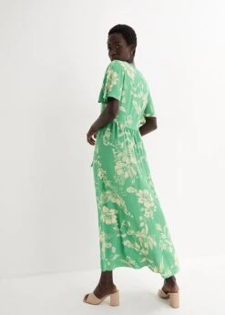 Robe Longue En Viscose Avec Fente Sur La Jupe -Venus Mode Winkel 24037599 hCTNuPEk