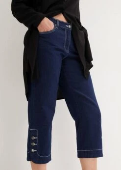 Pantacourt En Jean Extensible -Venus Mode Winkel 24038988 wG4E4NQq