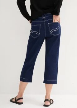 Pantacourt En Jean Extensible -Venus Mode Winkel 24038999 pjaxWkyN