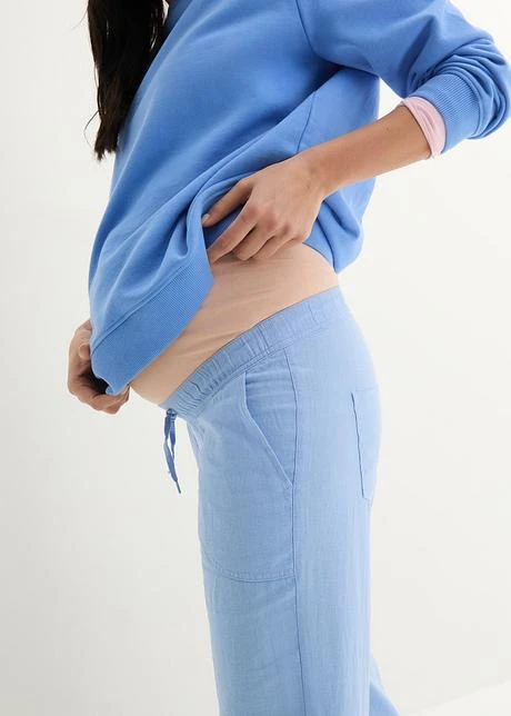 Pantalon Large En Lin Majoritaire 8 Pantalon Large En Lin Majoritaire - Afbeelding 6