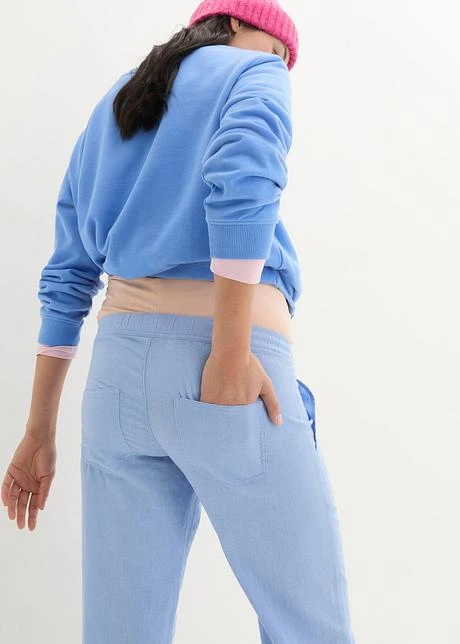 Pantalon Large En Lin Majoritaire 7 Pantalon Large En Lin Majoritaire - Afbeelding 5