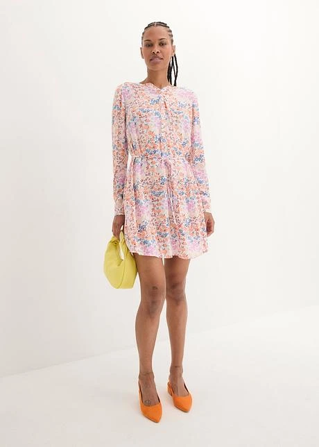 Robe De Grossesse Et D'allaitement Avec Lien à Nouer 6 Robe De Grossesse Et D'allaitement Avec Lien à Nouer - Afbeelding 4