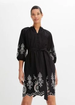 Robe En Coton Avec Broderies Anglaises -Venus Mode Winkel 24040386 xuOq6oJM