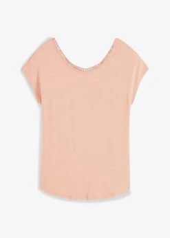 T-shirt à Empiècement Crochet -Venus Mode Winkel 24041907 ahufNT57