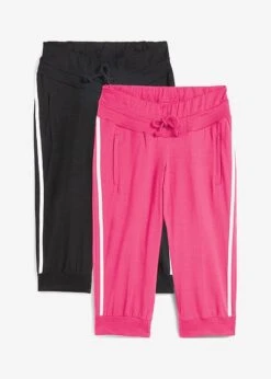 Lot De 2 Pantalons De Jogging En Coton, Coupe Corsaire 16 Lot De 2 Pantalons De Jogging En Coton, Coupe Corsaire -Venus Mode Winkel 24063207 3ArzeVhB